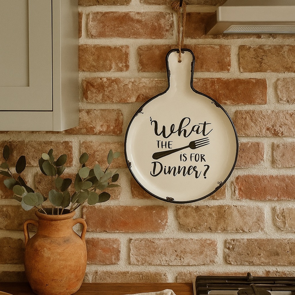 Humorous Kitchen Wall Sign
